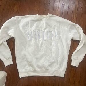 Chic White Crewneck Sweater